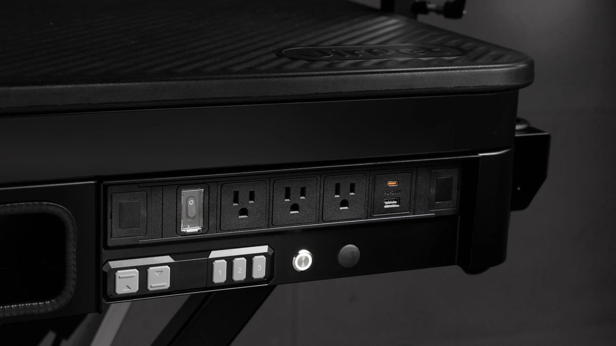All-in-one multifunctional tabletop outlets