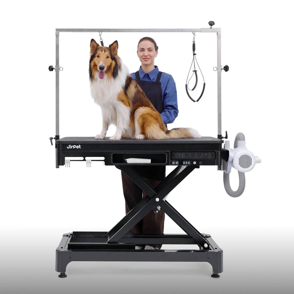 Jirpet Hilo Pet Electric Grooming Table with Adjustable Height