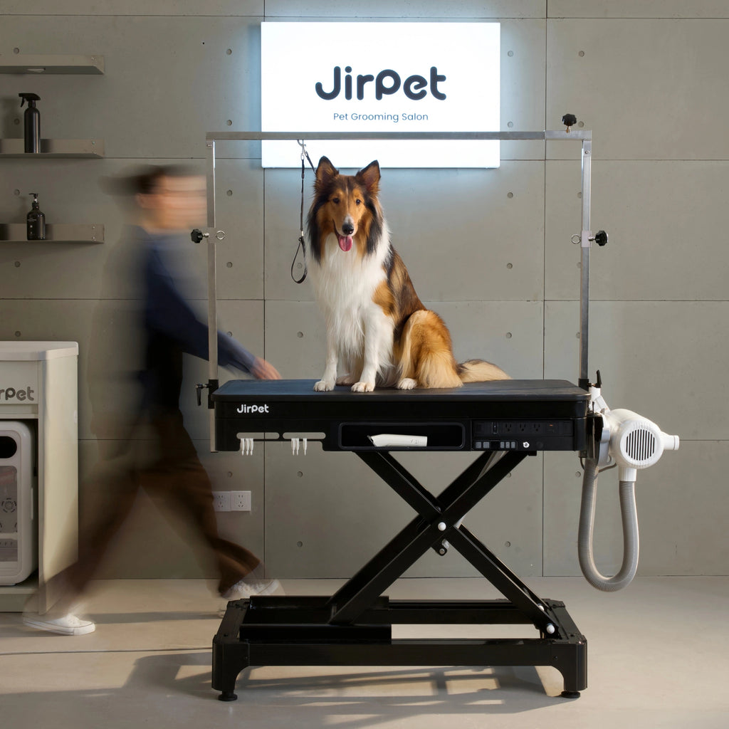 Jirpet Hilo Pet Electric Grooming Table with Adjustable Height