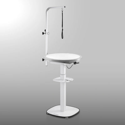 Jirpet Revolve360 Hydraulic 360° Rotating Pet Grooming Table with Tabletop Light