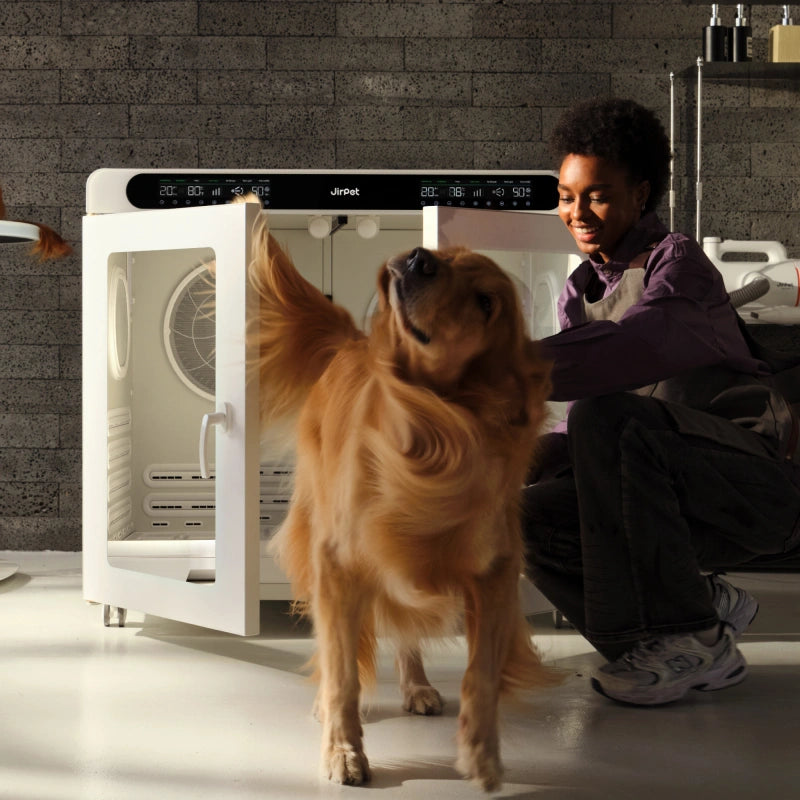 Jirpet CPlus Professional Pet Dryer Cabinet for Grooming Salons