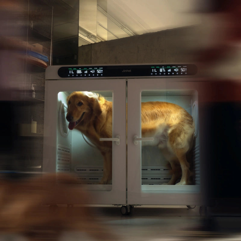 Jirpet CPlus Professional Pet Dryer Cabinet for Grooming Salons