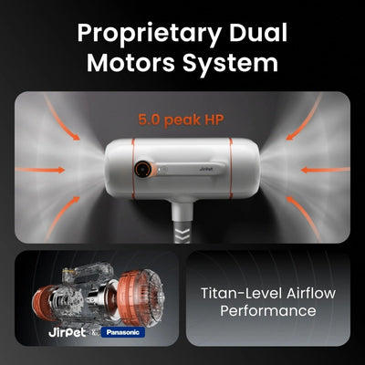 Jirpet Twin Titan I High Speed Pet Force Dryer