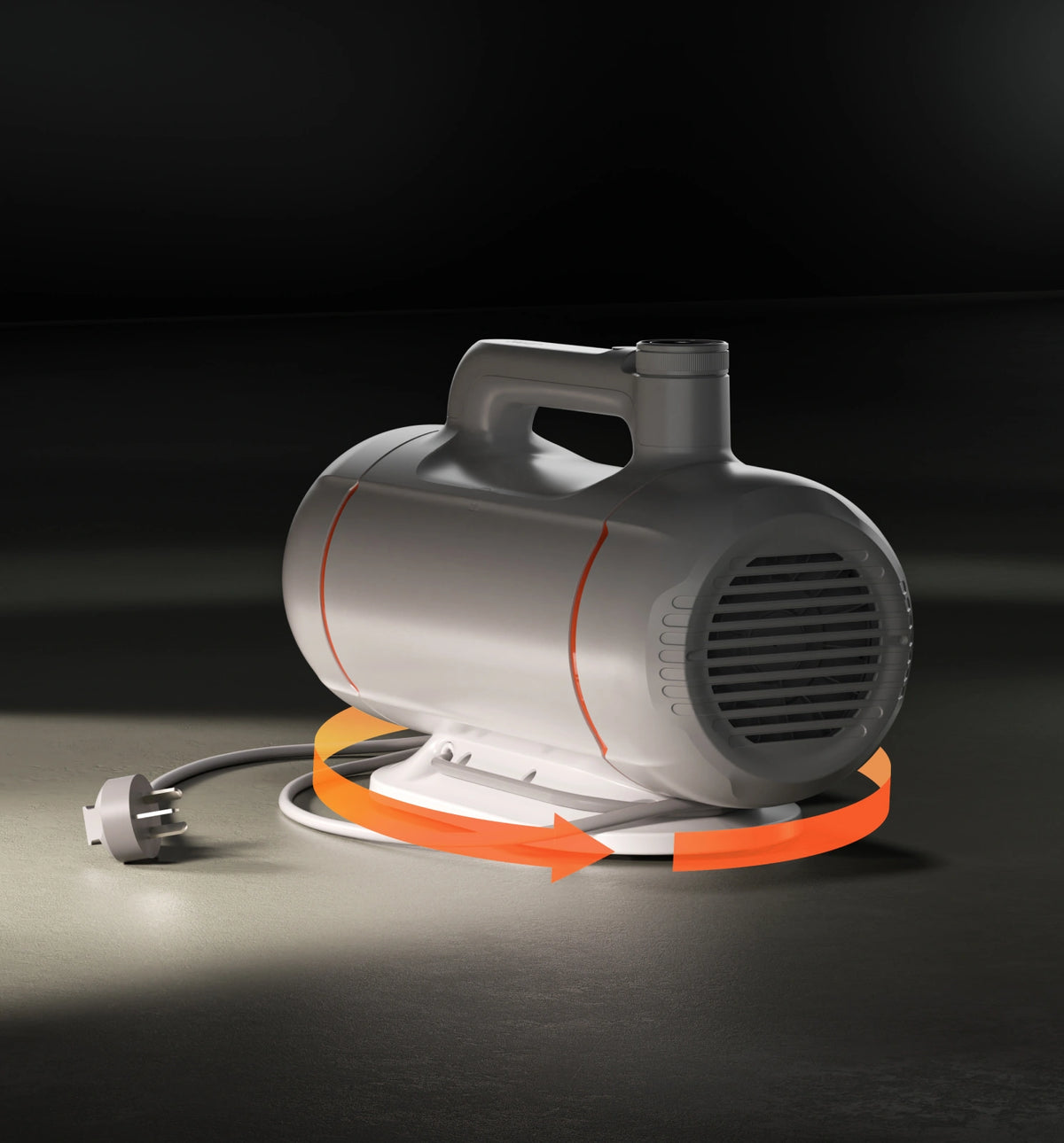 Wrap the power cord and prevent tangling