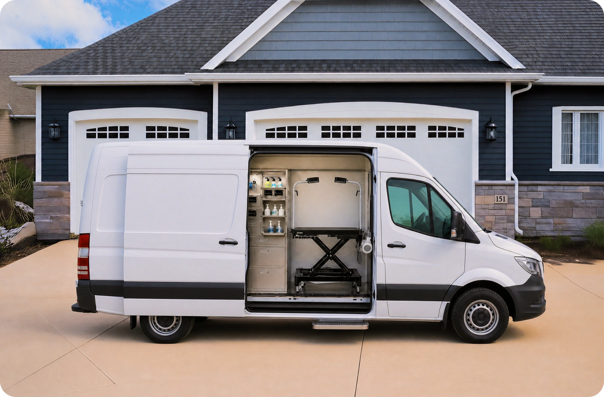 Mobile Grooming Van