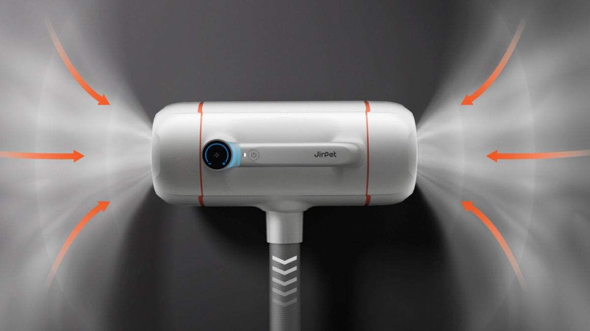 Dual Sided 360° Airflow Intake