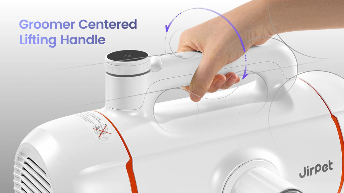 Groomer Centered Lifting Handle