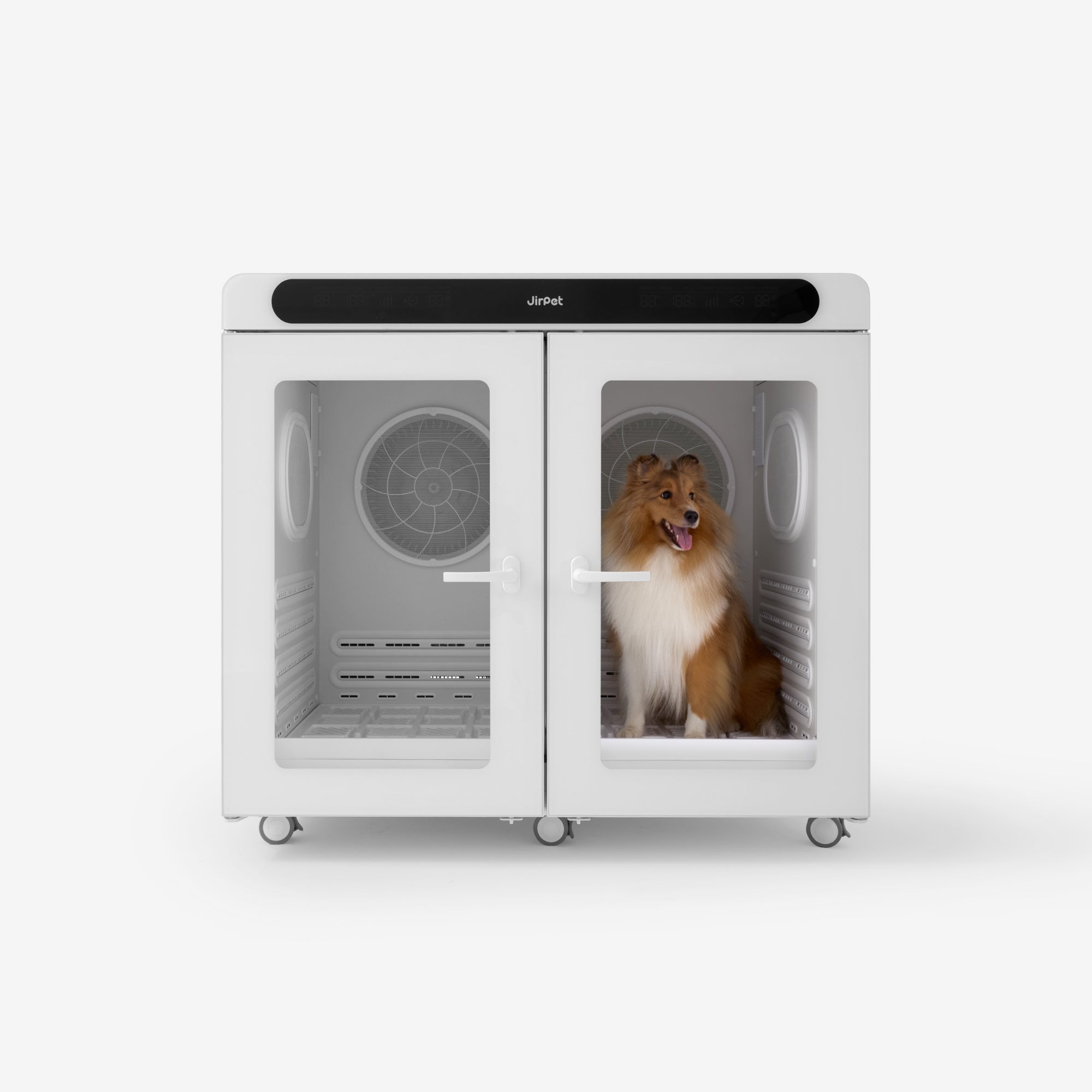 Commercial Pet Dryer Cabinet for Grooming Salons | Dual Cabin Dog Dryer for Large Dogs – Jirpet CPlus