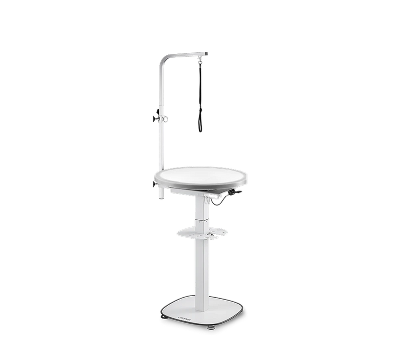 Jirpet Revolve360 Hydraulic 360° Rotating Pet Grooming Table with Tabletop Light