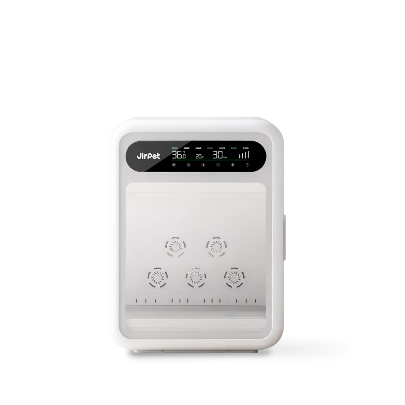 Jirpet F1 Professional Pet Dryer Cabin for Small Dogs & Cats | Quiet Grooming Dryer