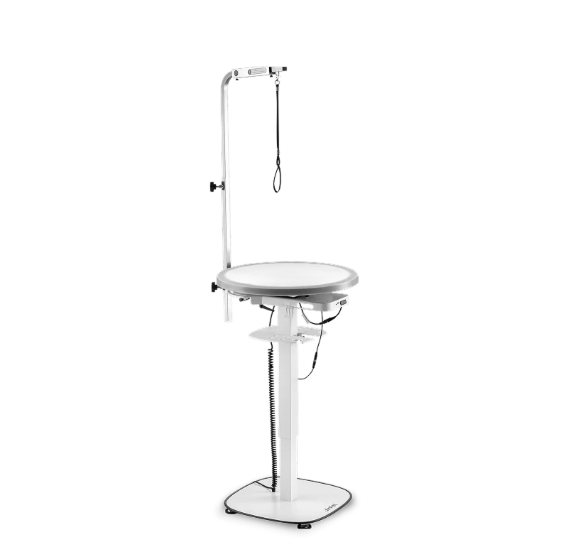 Jirpet Radiant360 360° Rotating Electric Pet Grooming Table with LED Light