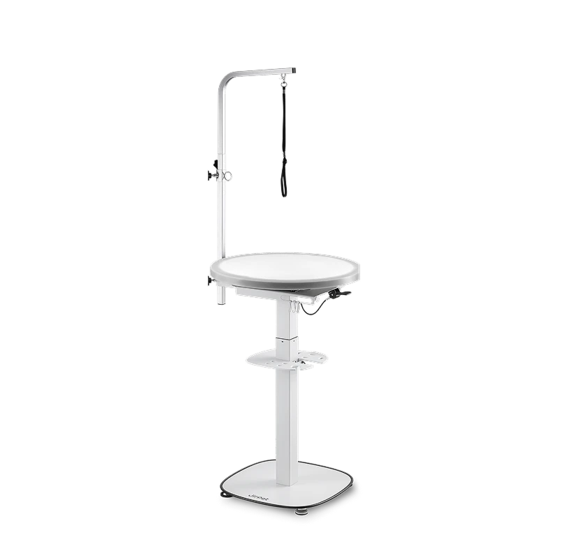 Jirpet Revolve360 Hydraulic 360° Rotating Pet Grooming Table with Tabletop Light