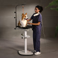 Hydraulic 360° Rotating Pet Grooming Table for Small to Medium Pets – Jirpet Rotique360